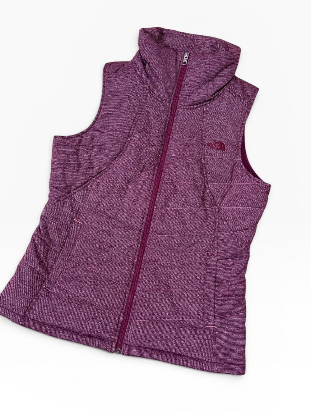 The North Face Women's Large Deep Plum Quilted Insulated Vest